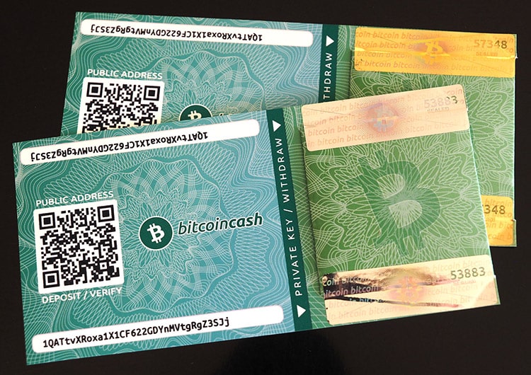 what is a paper wallet in crypto